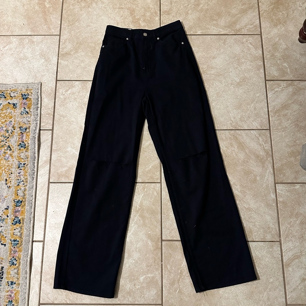 H&M 90s baggy jeans, high waist